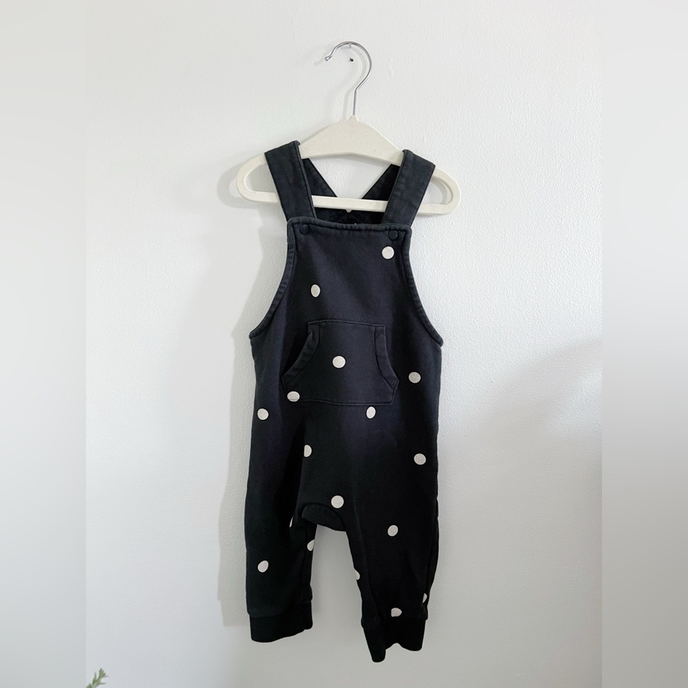 H&M polka dot overalls